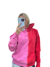 Load image into Gallery viewer, hoodie , pink and red combo
