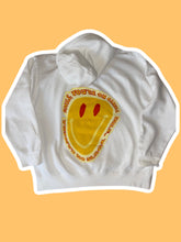 Load image into Gallery viewer, Smile, You&#39;re on Camera white Hoodie
